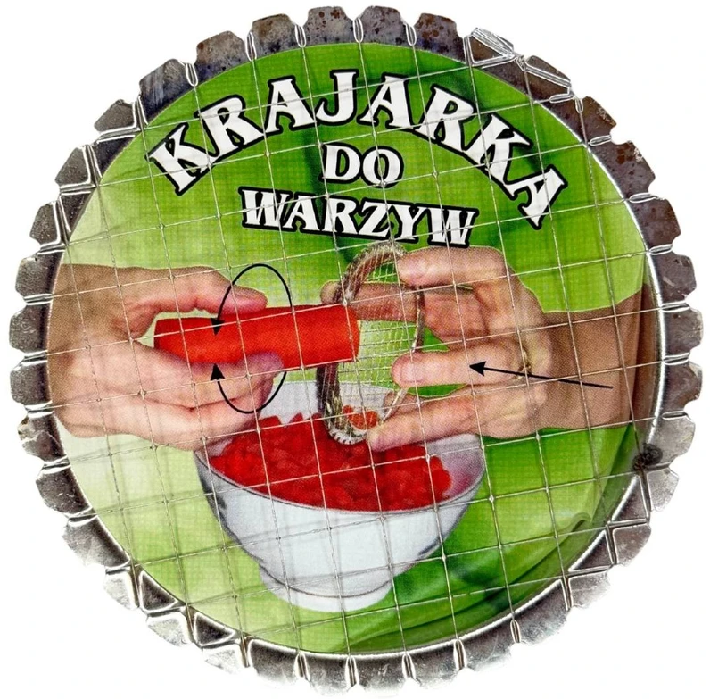 Daržovių pjaustytuvas, šiurkštus, 9.5 cm