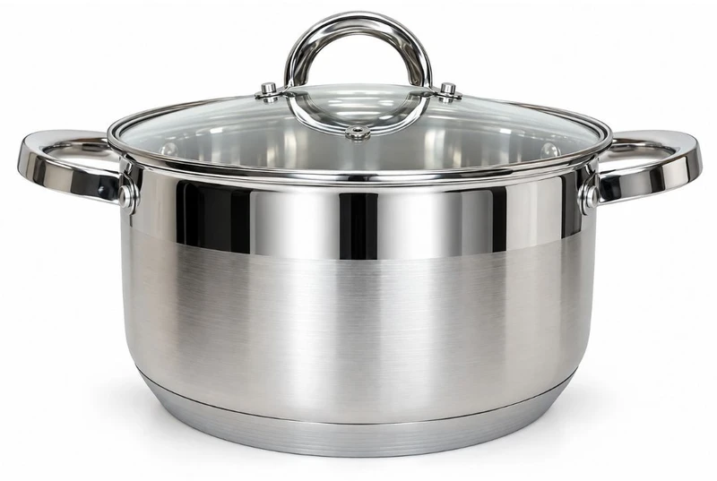 Nerūdijančio plieno puodas Kaisa Villa KV-2249 su dangčiu, 11,8 l