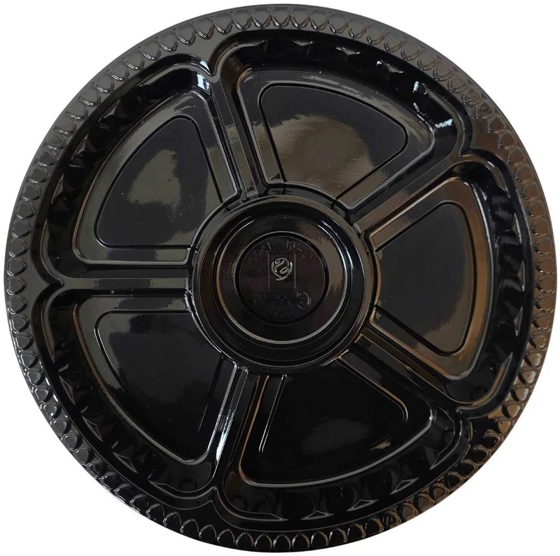 Plastikinis padėklas su dangčiu 1vnt 32 cm