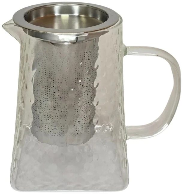 Virdulys Stiklinis arbatinukas su nerūdijančio plieno sieteliu 750ml 4303