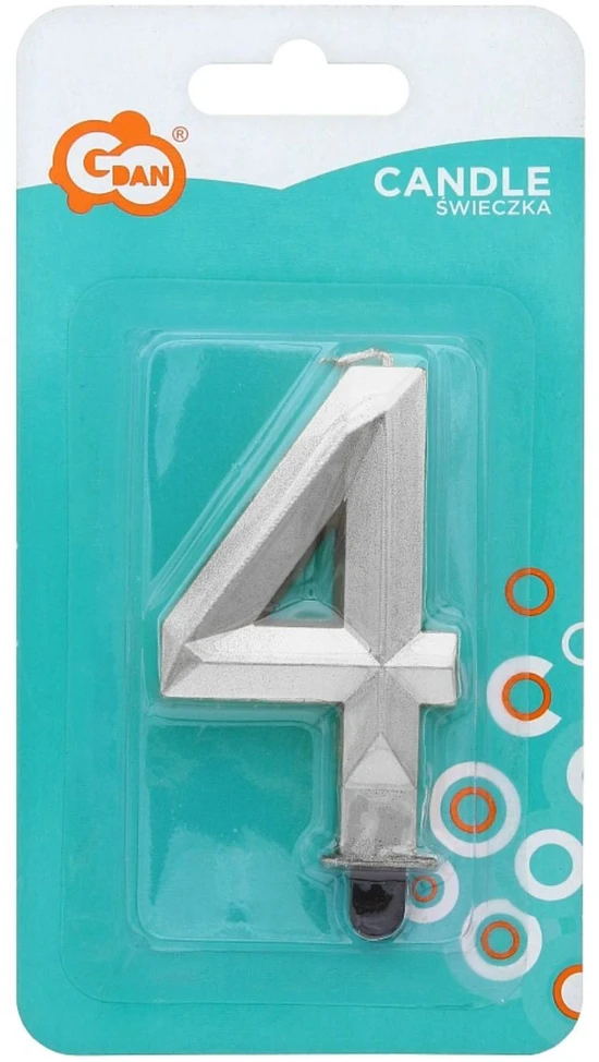 GoDan Žvakutė gimtadienio "4"