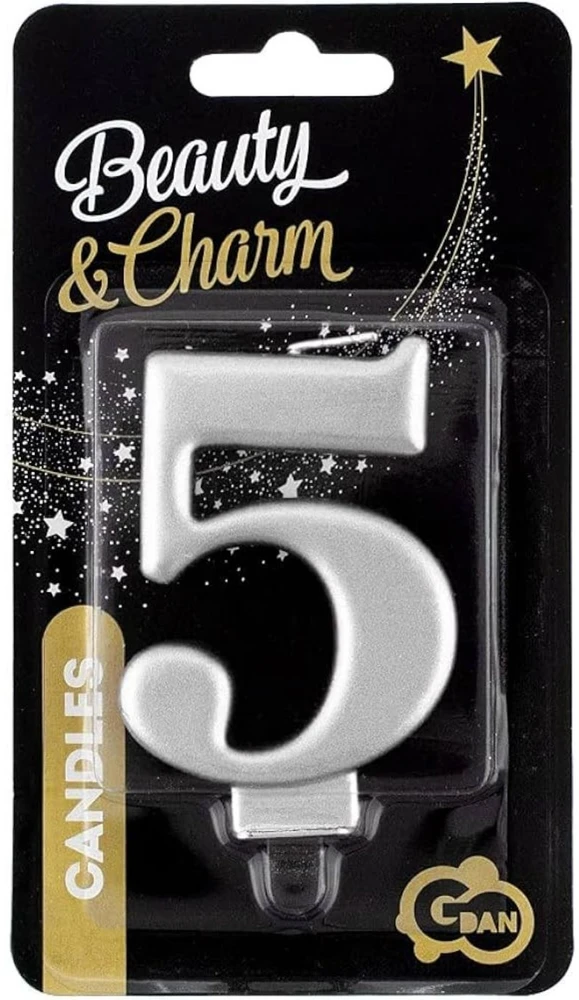 GoDan Žvakutė gimtadienio "5"