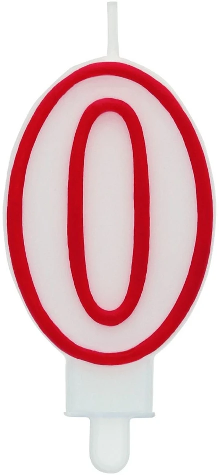 GoDan Žvakutė-skaičius "0"