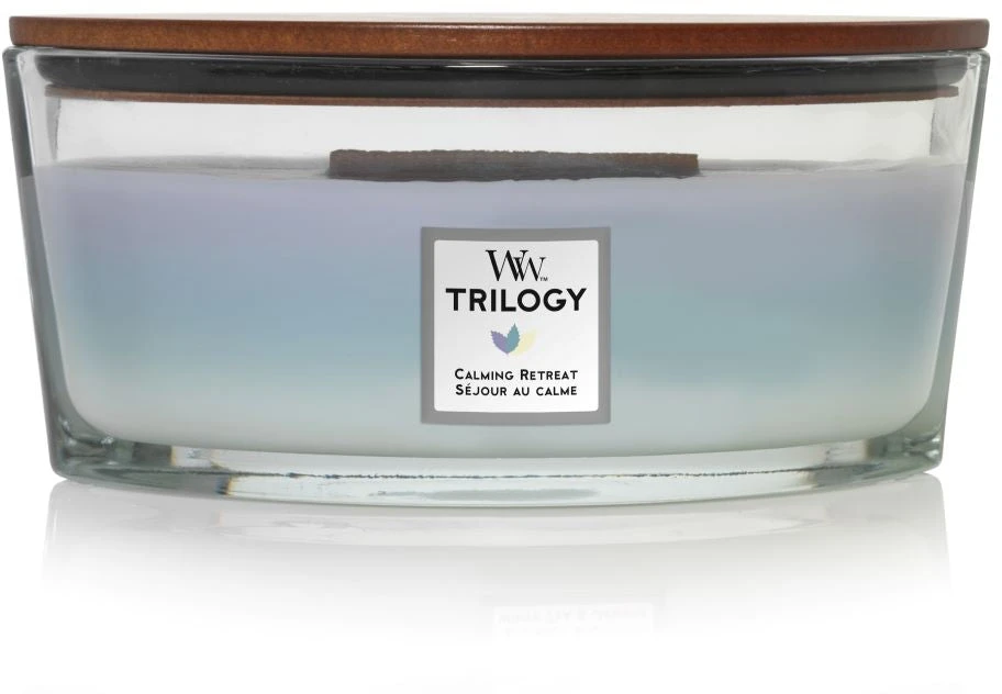 WoodWick Aromatinė žvakė (Calming Retreat), 453,6 g