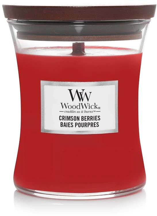 WoodWick Aromatinė žvakė (Crimson Berries), 275 g