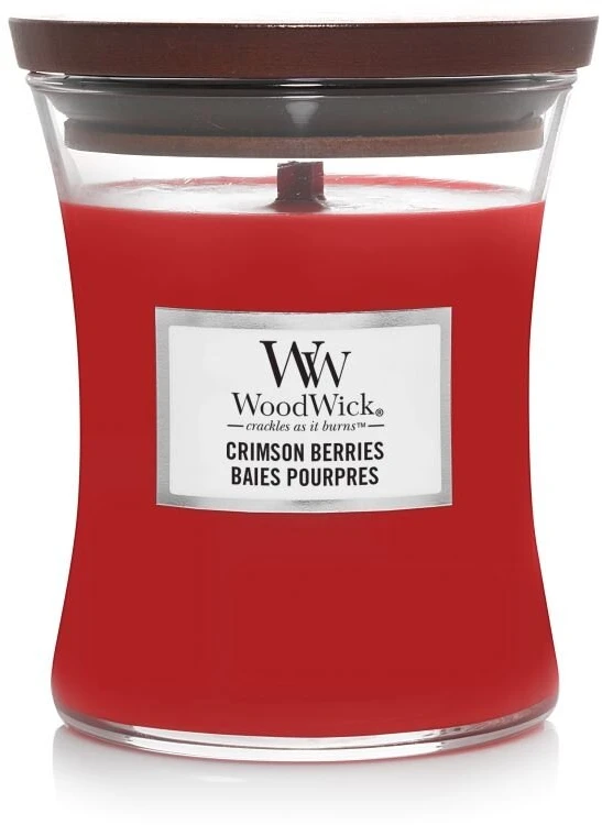 WoodWick Aromatinė žvakė (Crimson Berries), 85 g