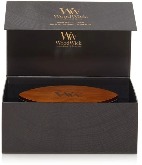 WoodWick Aromatinė žvakė (Fireside), 453,6 g