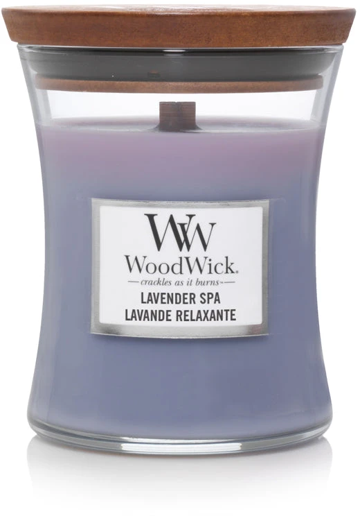 WoodWick Aromatinė žvakė (Lavender Spa), 275 g