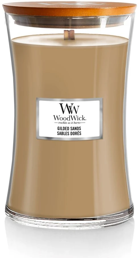 WoodWick Aromatinė žvakė (Gilded Sands), 609,5 g