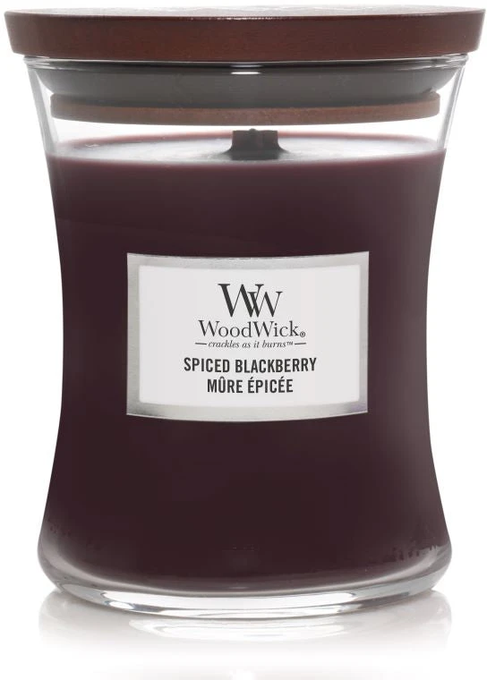 WoodWick Aromatinė žvakė (Spiced Blackberry), 275 g