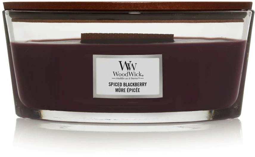 WoodWick Aromatinė žvakė (Spiced Blackberry), 453,6 g