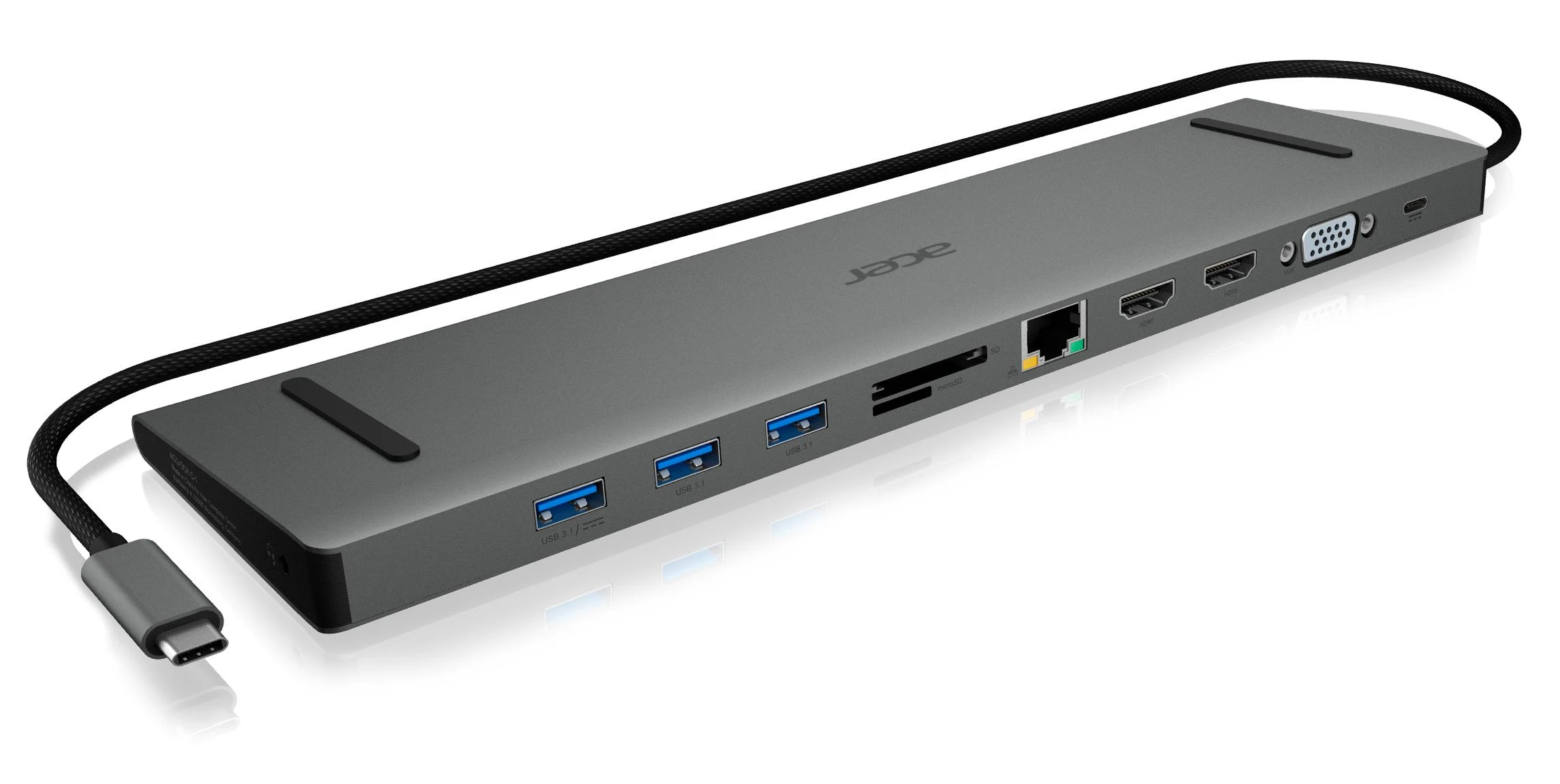 Acer USB-C dokas su HDMI ir Ethernet jungtimis