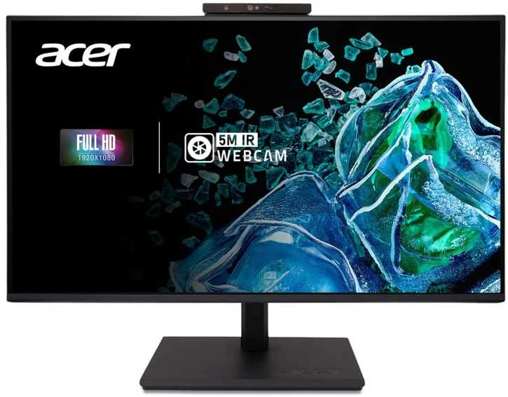 Monitorius ACER TFT Vero B277D6bmiprczx 69cm 27'/1920x1080/VGA/HDMI/DP/USB/Cam