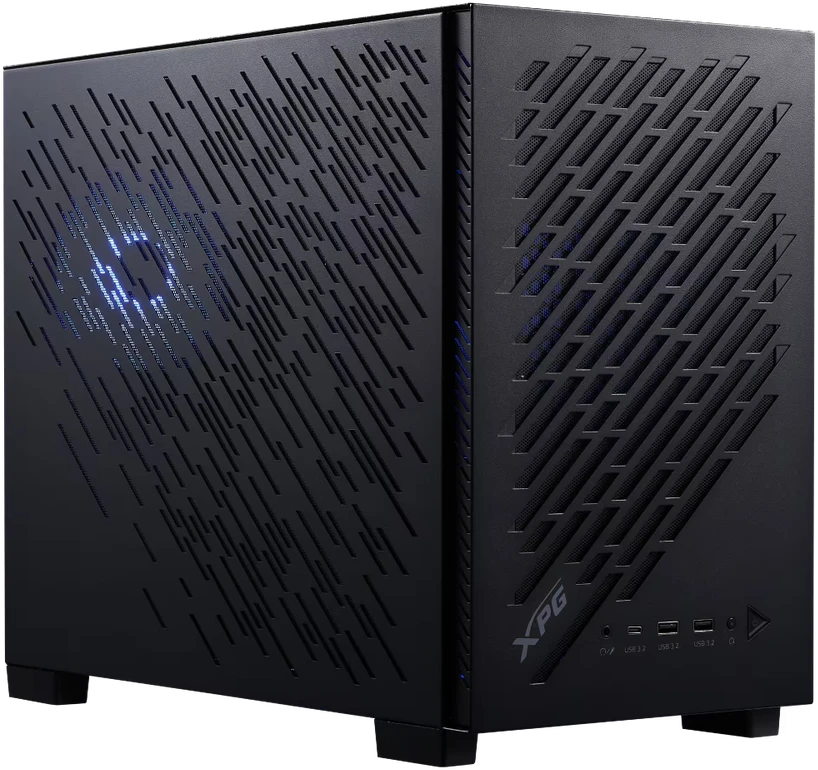 ADATA XPG Valor Air Nano mATX mini bokštas Judas USB C tinklelis