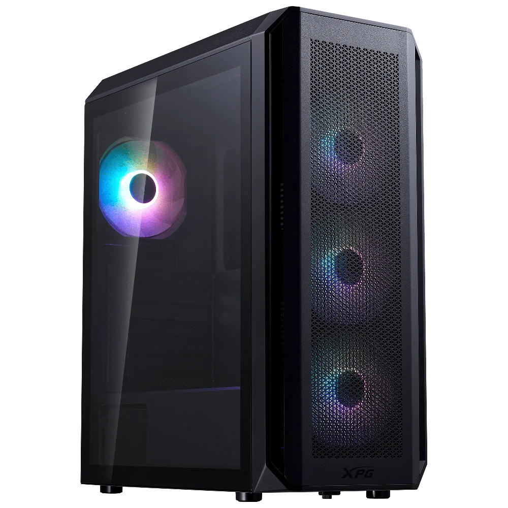 XPG (ADATA) XPG VALOR AIR PLUS MID-TOWER-Case Juodas