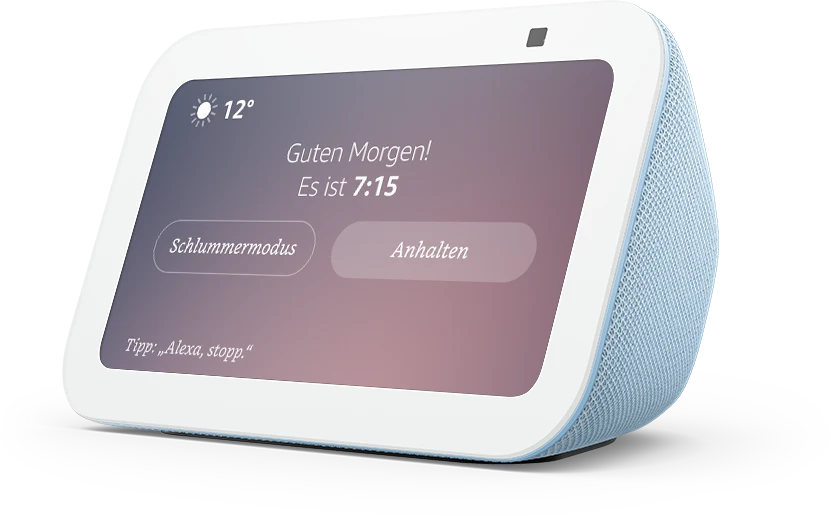 Amazon Echo Show 5 Gen.3, Melsvos spalvos