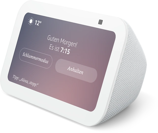 Amazon Echo Show 5 (3 kartos), balta