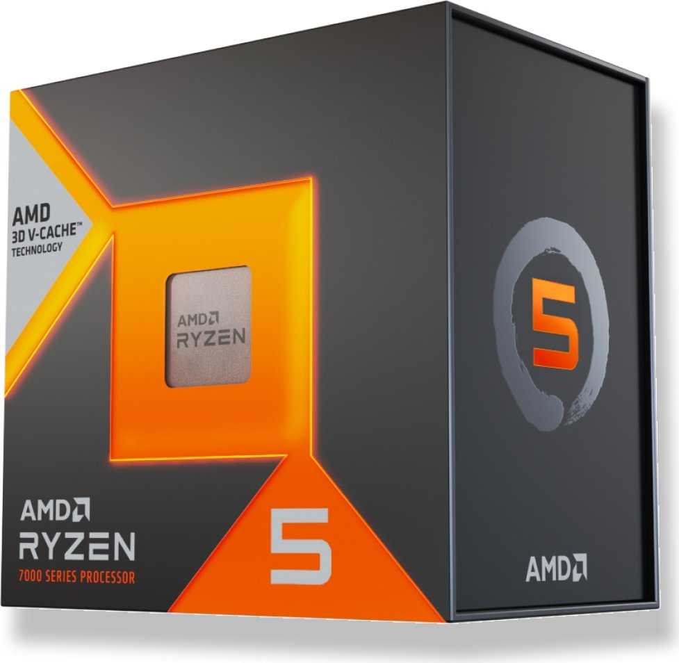 AMD Ryzen 5 7600X3D procesorius 4,1 GHz 96 MB L3 (100-100001721WOF) dėžutė