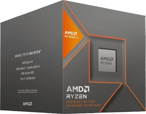Procesorius AMD CPU Desktop Ryzen 5 6C/12T 8600G (3,8/5,0 GHz Max, 22MB, 65W, AM5) dėžutė