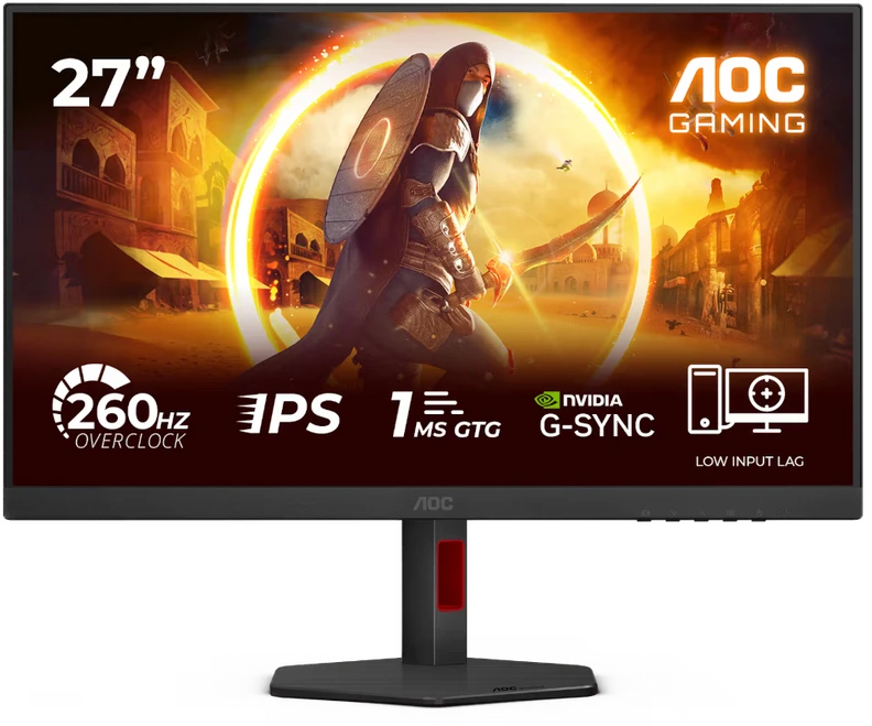 Monitorius AOC 27G4ZRE - 260Hz OC | Full HD | Fast IPS | 27" | 0.3ms MPRT | HDR10
