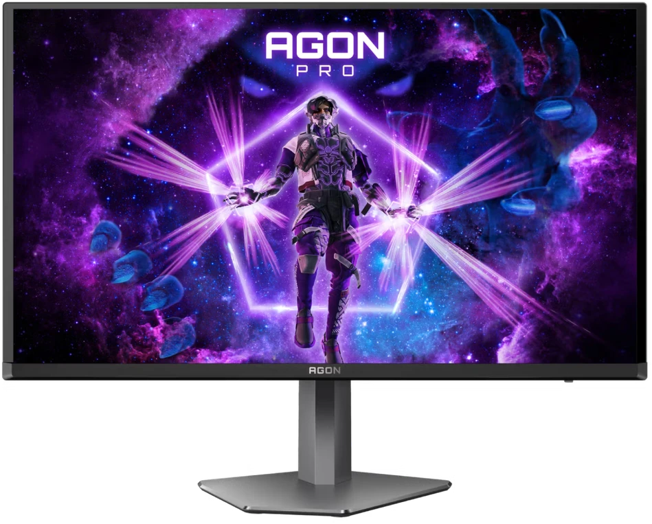 Monitorius AOC AG276UZD 27 colių QD - OLED UHD 240Hz 0.03ms HDMI2.1x2 DP2.1 USB3.2x2 Garsiakalbiai Pivot