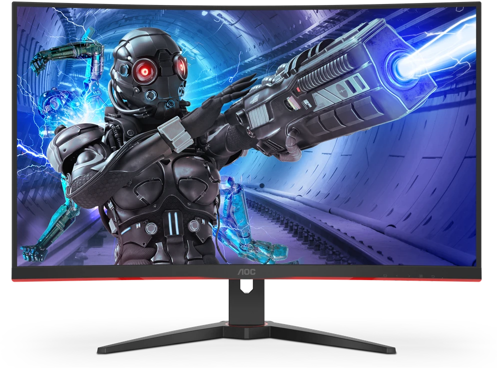 Monitorius AOC C32G2ZE, 31.5", VA, 1920x1080, 16:9, 240 Hz, 1 ms, 300 cd/m²