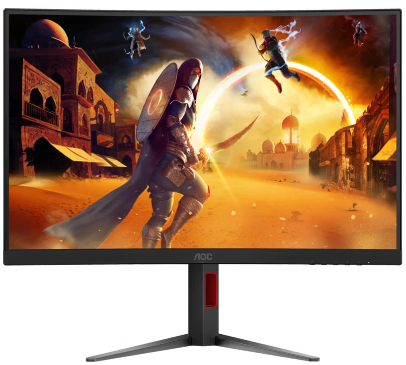 Monitorius AOC CQ27G4Z2 27inch 16:9 Fast VA 260Hz OC Native 240Hz 2560x1440 HAS 130mm HDMI x 2x 2.0 DP x 1x 1.4