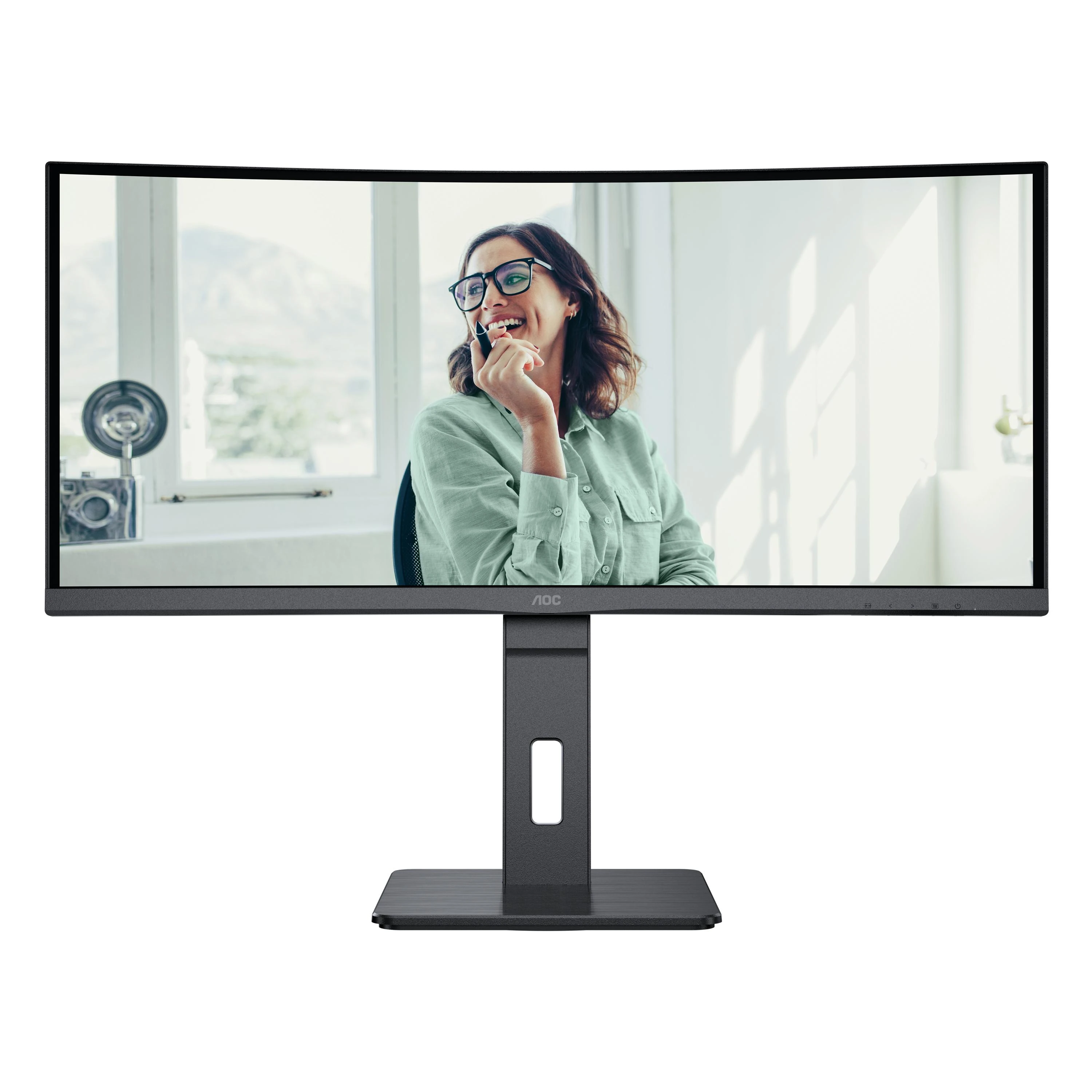 Monitorius AOC CU34P3CV