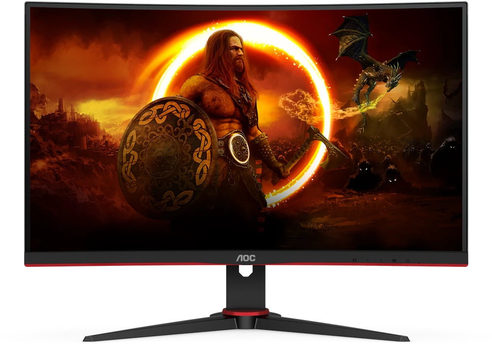 Monitorius AOC C27G2E/BK, 27'', VA, 1920 x 1080, 165 Hz, 1 ms