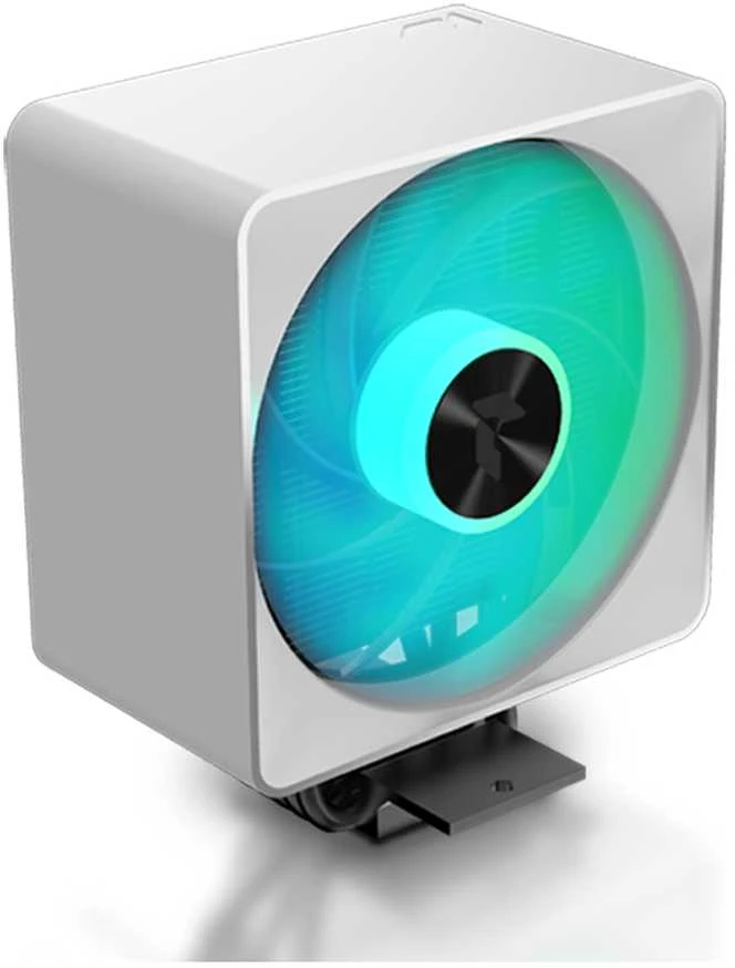 APNX AP1-V CPU Cooler – 120mm, baltos spalvos