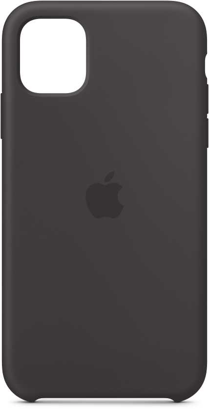 Apple iPhone 11 Silikoninis dėklas - Juodas