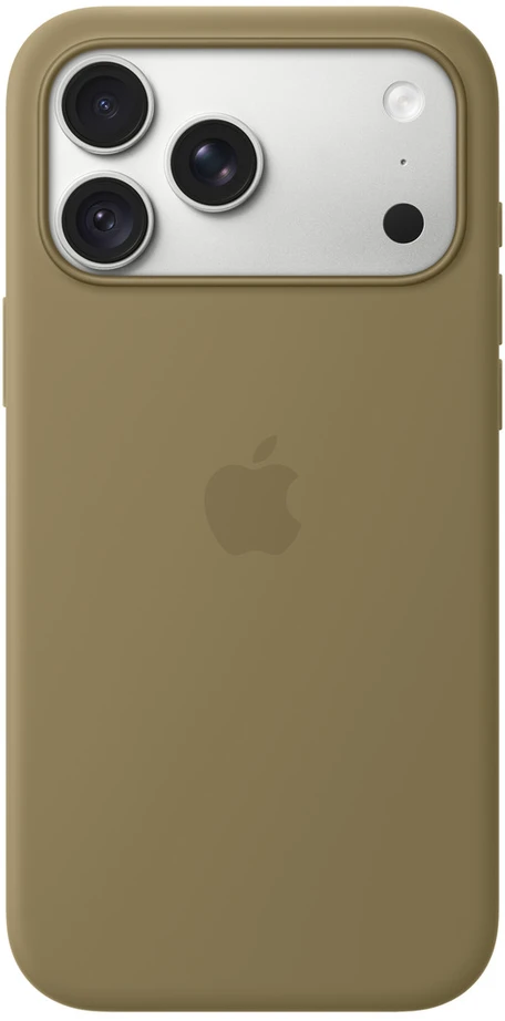 Apple iPhone 18 Pro Max Silikoninis dėklas with MagSafe - Olive - MK924ZM/A