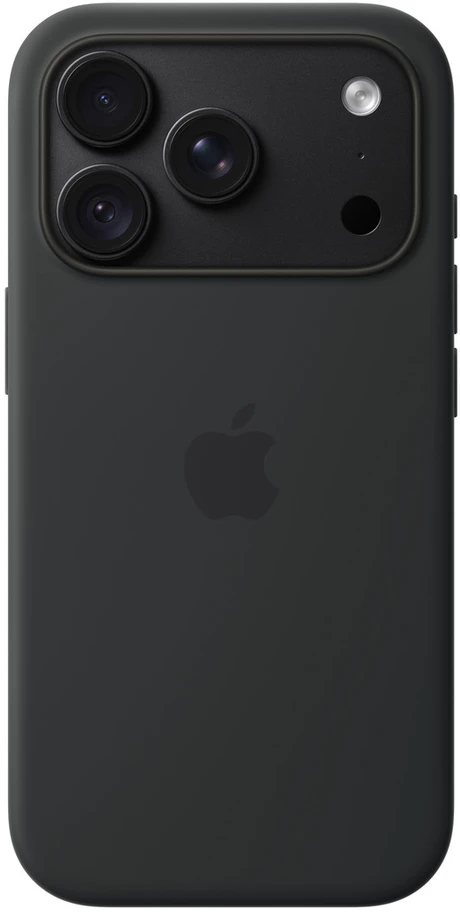 Apple iPhone 18 Pro Silikoninis dėklas with MagSafe - Black - MK8Y4ZM/A