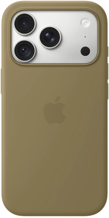 Apple iPhone 18 Pro Silikoninis dėklas with MagSafe - Olive - MK8V4ZM/A