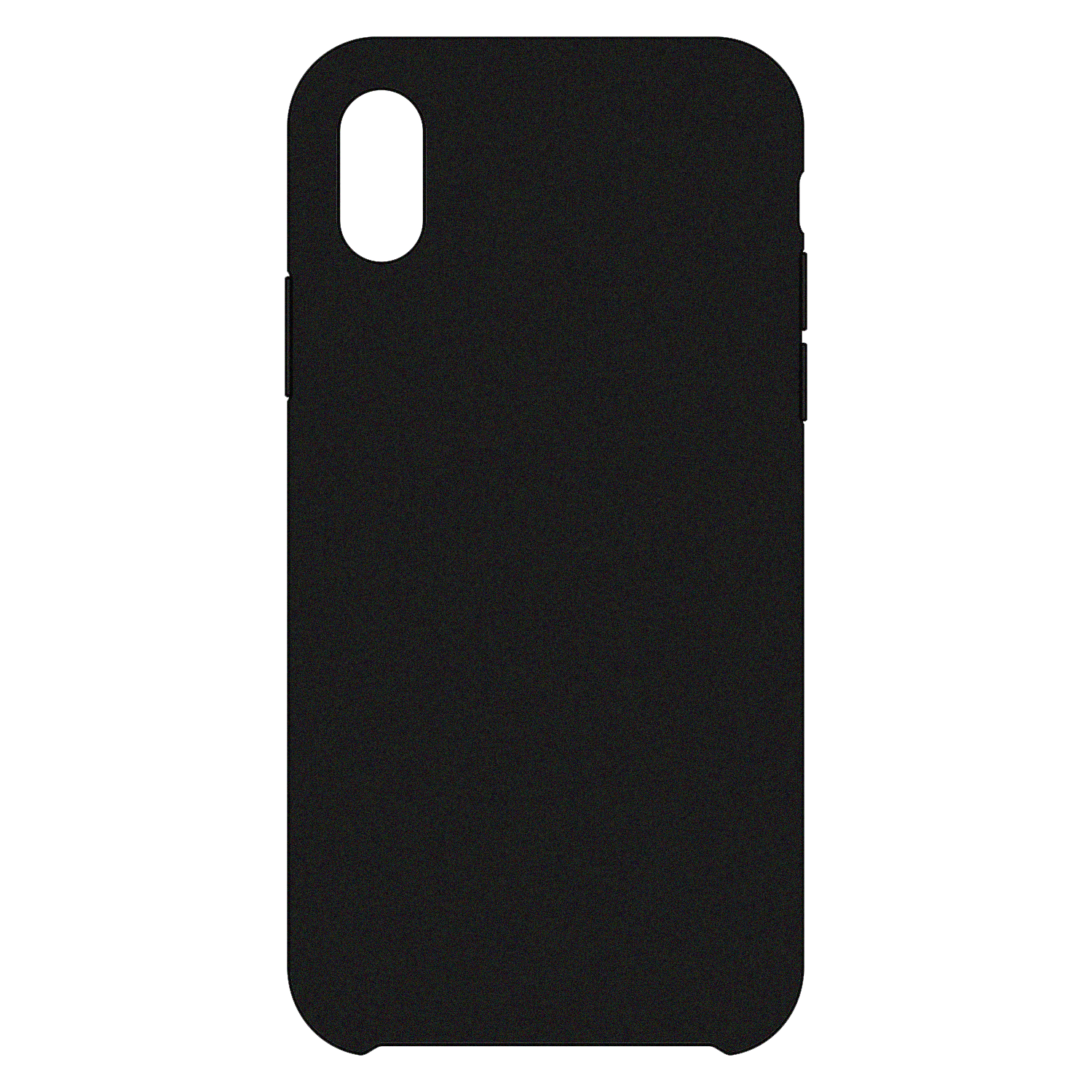 Apple iPhone XS Max Odinis dėklas - Juodas
