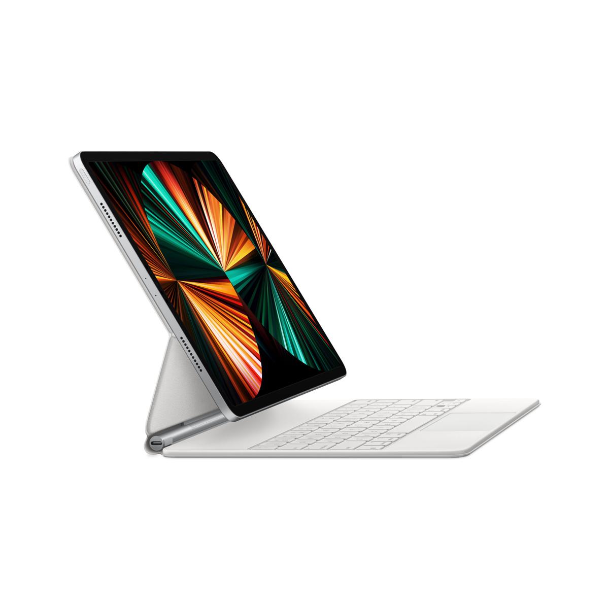Apple Magic Keyboard, skirtas iPad Air 11 colių (2026) M4 / (2025) M3 / (2024) M2 / Air 5 (2022) / Air 4 (2020) / Pro 11 (2018/2020/2021/2022) – QWERTZ / DE – Balta