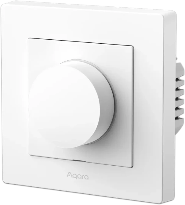 Aqara H2 Dimmer Switch išmanusis Zigbee ir Thread 1 kanalo Šviesos reguliatorius baltas