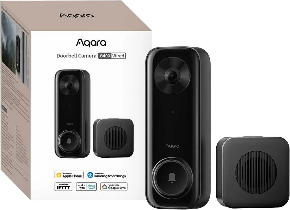 „Aqara“ durų skambučio kamera G400 Select (laidinė)