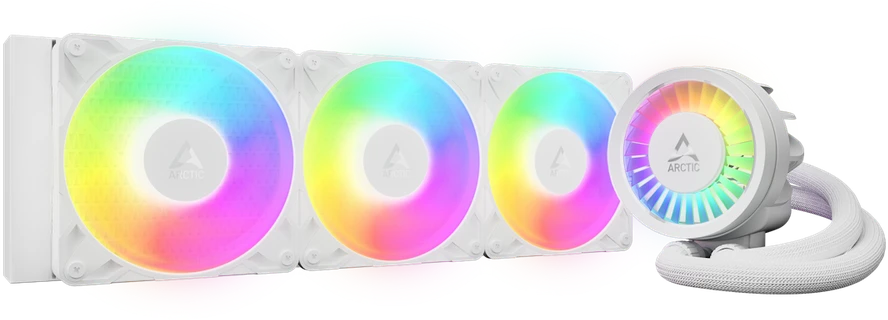 ARCTIC Liquid Šaldiklis III Pro 360 A-RGB procesoriaus aušintuvas, baltas
