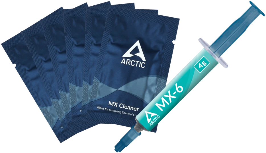 Termopasta ARCTIC MX-6, 4g su 6vnt. MX šluostėm