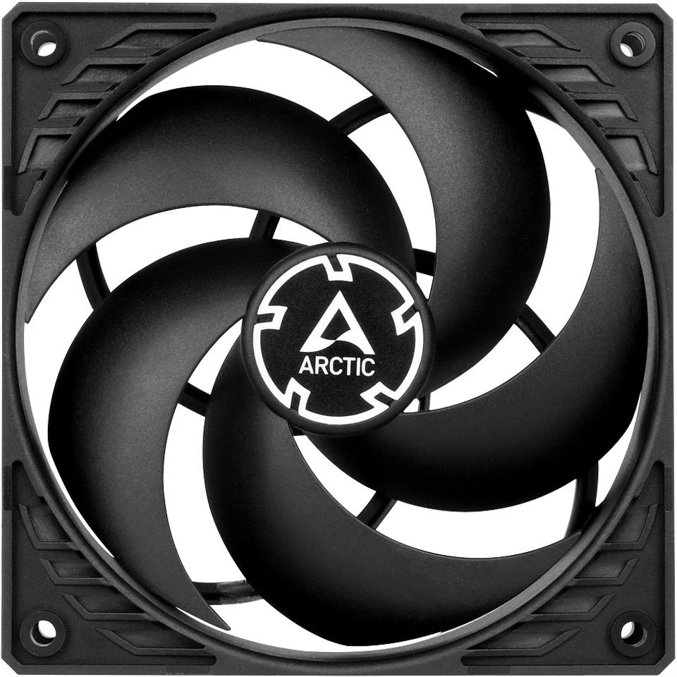 ARCTIC P12 Silent Kompiuterio korpusui Aušintuvas 12 cm Juoda