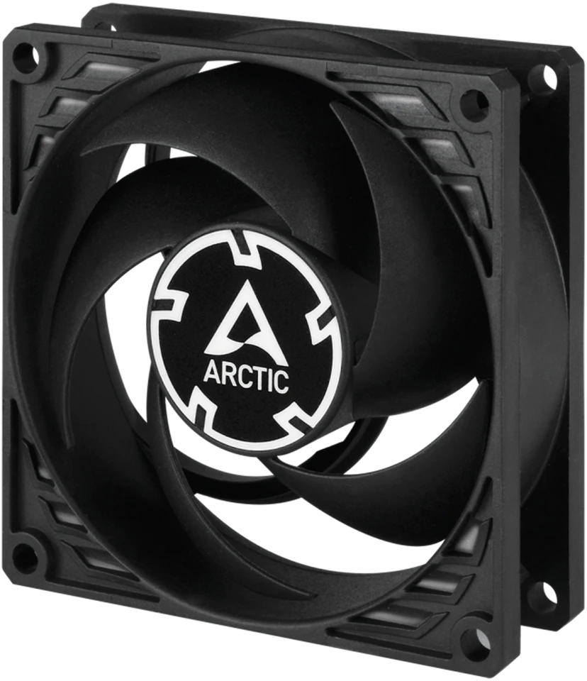 ARCTIC P8 Silent PC ventiliatorius su logotipu