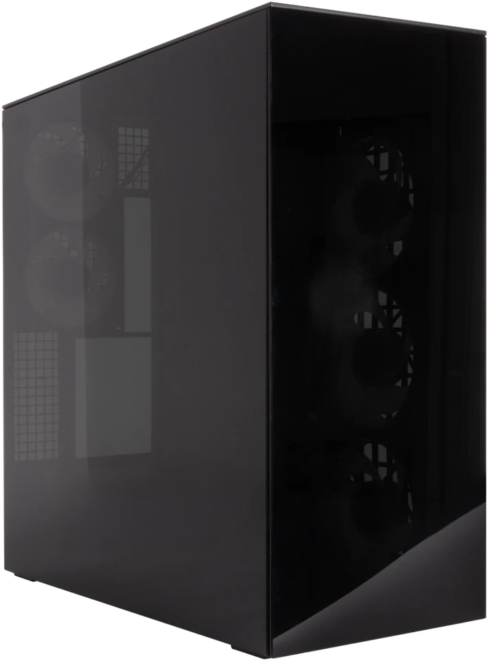 ARCTIC Xtender PC-kompiuterio korpusas, Midi-Tower, E-ATX, RGB, Tempered Glass – juodos spalvos