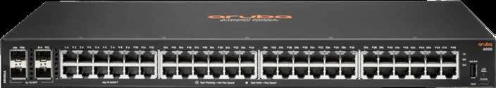 Šakotuvas Hewlett Packard (HP) HPE Aruba 6000 48G 4SFP jungiklis