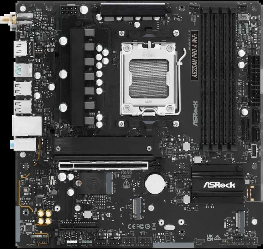 ASROCK A620AM PRO-A WIFI pagrindinė plokštė
