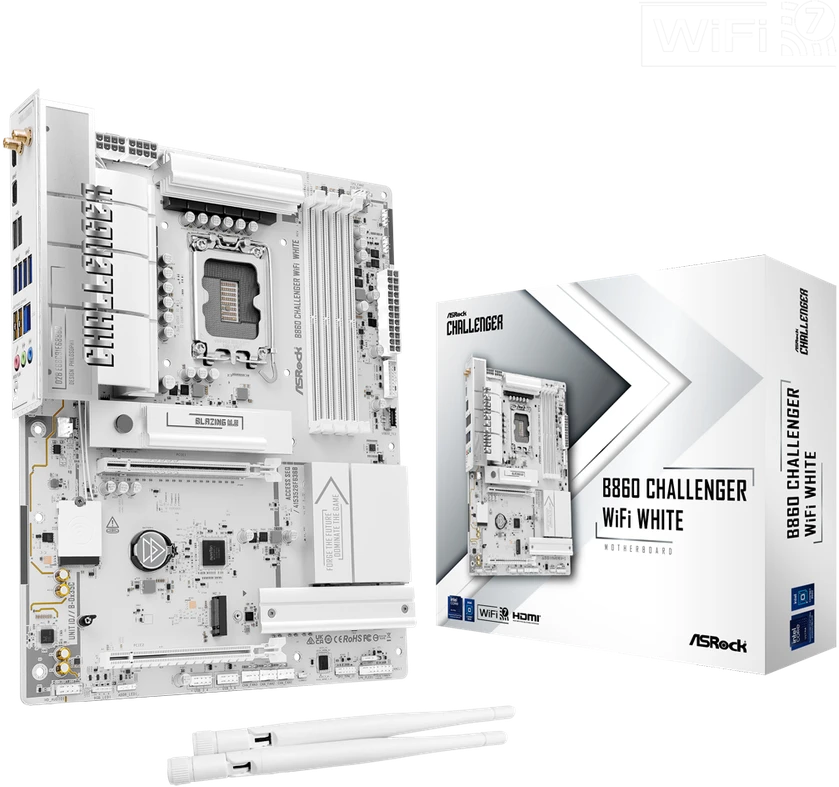 Asrock B860 CHALLENGER WIFI pagrindinė plokštė