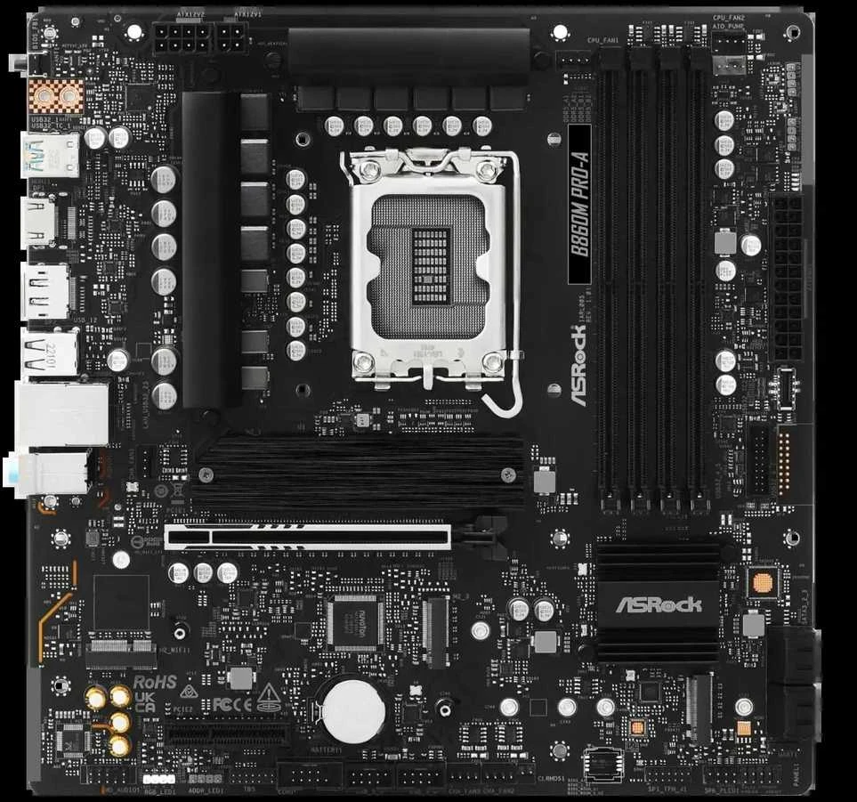 ASRock B860M Pro-A pagrindinė plokštė