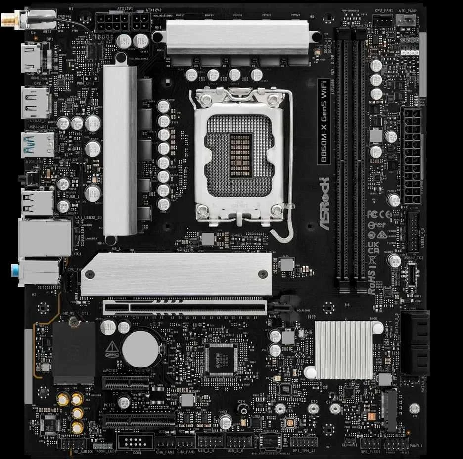 „Asrock B860M-X GEN5“ WIFI pagrindinė plokštė