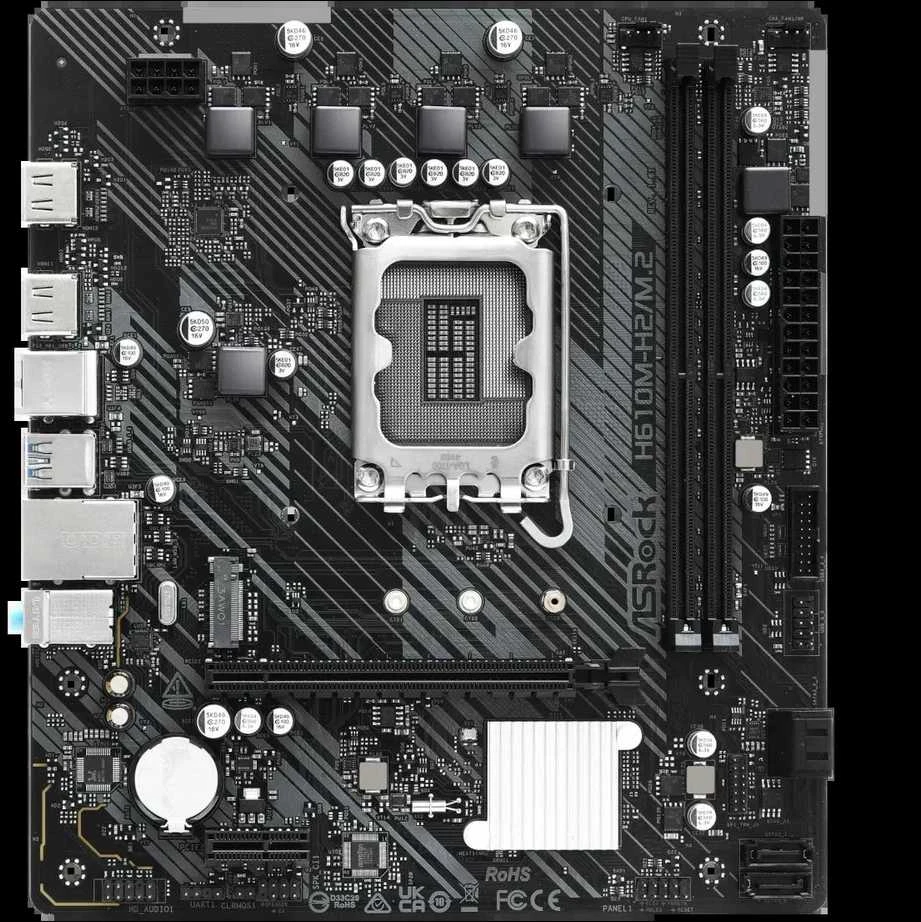 Pagrindinė plokštė Motininė Plokštė - ASRock H610M-H2/M.2 Micro ATX