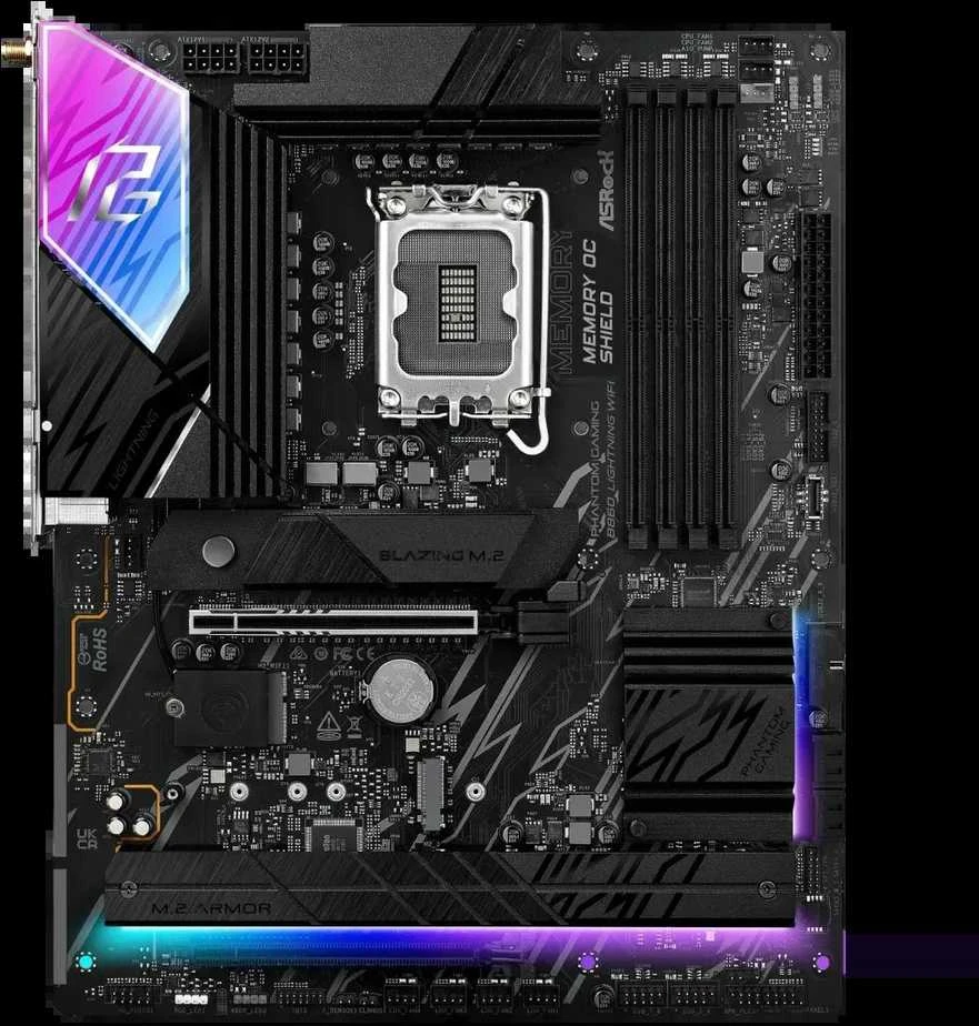 Pagrindinė plokštė ASRock B860 Lightning WiFi